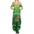 St Patrick's Day Family Matching Summer Maxi Dress and Hawaiian Shirt Ready To Shamrock