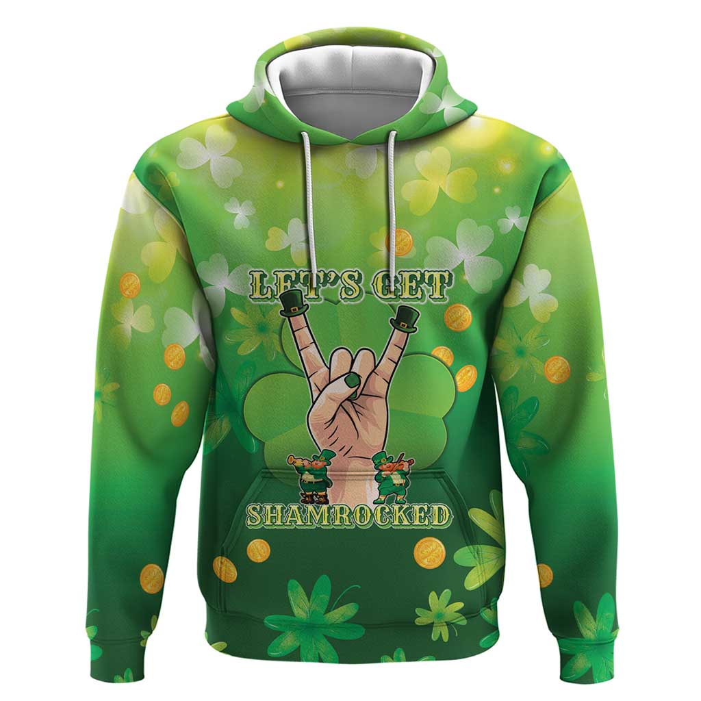 St Patrick's Day Hoodie Ready To Shamrock