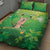 St Patrick's Day Quilt Bed Set Ready To Shamrock