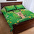 St Patrick's Day Quilt Bed Set Ready To Shamrock