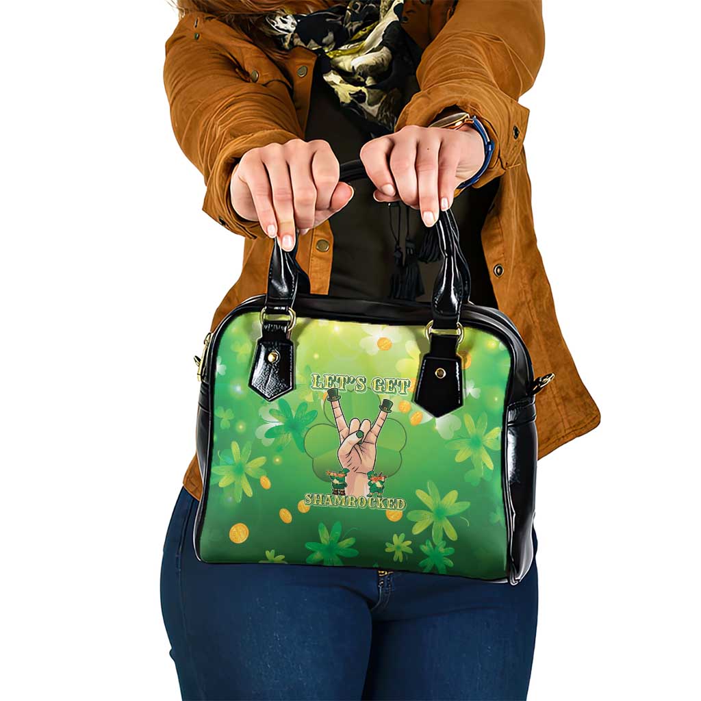 St Patrick's Day Shoulder Handbag Ready To Shamrock