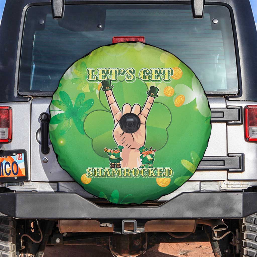 St Patrick's Day Spare Tire Cover Ready To Shamrock