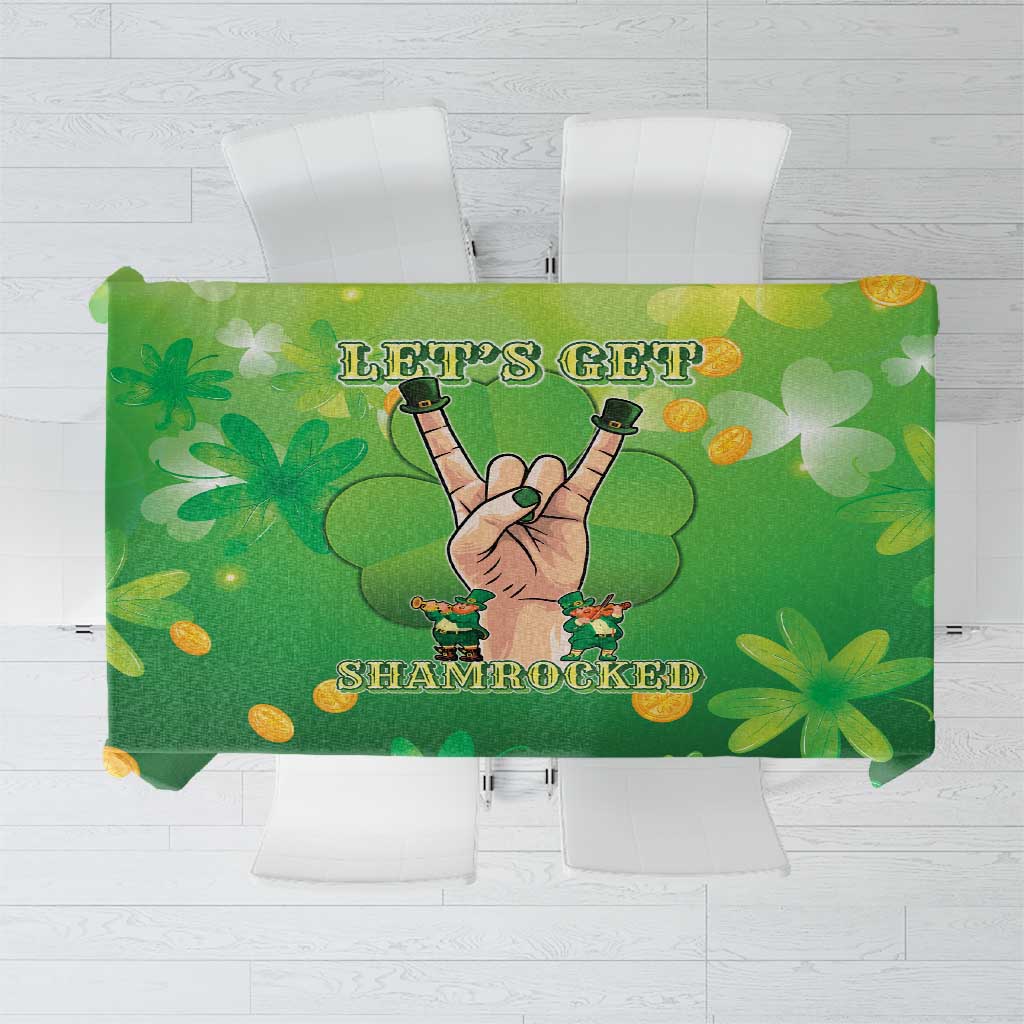 St Patrick's Day Tablecloth Ready To Shamrock