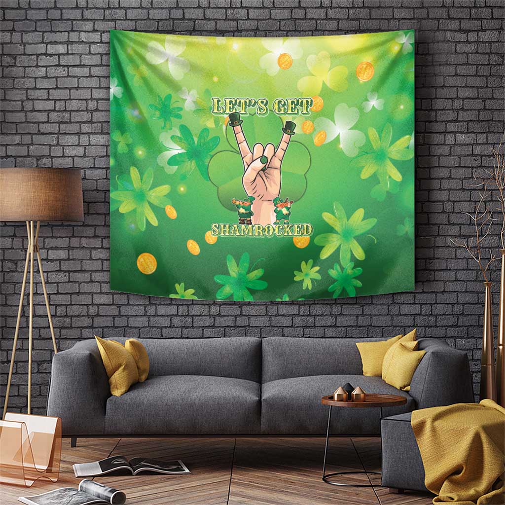 St Patrick's Day Tapestry Ready To Shamrock