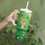 St Patrick's Day Tumbler With Handle Ready To Shamrock