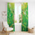 St Patrick's Day Window Curtain Ready To Shamrock