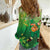 St Patrick's Day Women Casual Shirt Ready To Shamrock