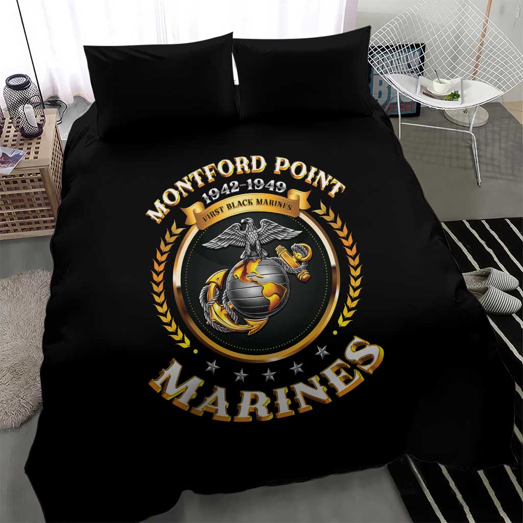 Montford Point Marines Legacy Bedding Set Honoring The Legend