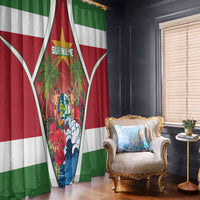 Suriname Ketikoti Window Curtain Happy Emancipation Day - Wonder Print Shop