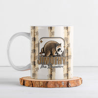 Jimothy The Raccoon Ceramic Mug Seattle Trash Panda Lover