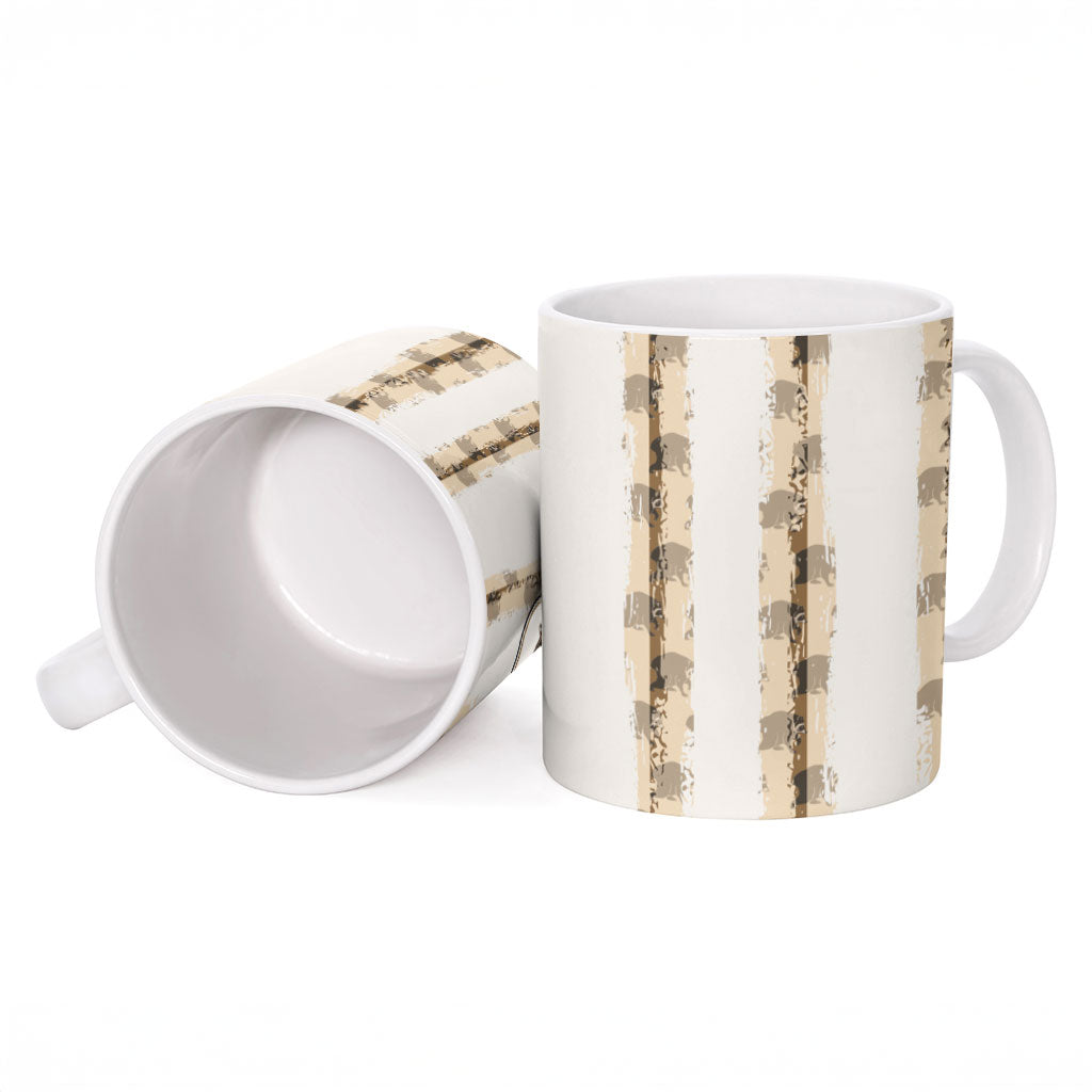 Jimothy The Raccoon Ceramic Mug Seattle Trash Panda Lover