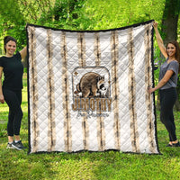 Jimothy The Raccoon Quilt Seattle Trash Panda Lover