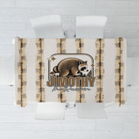 Jimothy The Raccoon Tablecloth Seattle Trash Panda Lover