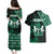 Nigeria Yoruba Festival Couples Matching Puletasi and Hawaiian Shirt Eko Spirit Eyo Masquerade LT05 - Wonder Print Shop