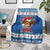 Scotland Christmas Blanket Mooey Xmas Highland Cow