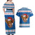 Scotland Christmas Couples Matching Off Shoulder Maxi Dress and Hawaiian Shirt Mooey Xmas Highland Cow LT05 - Wonder Print Shop