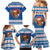 Scotland Christmas Family Matching Mermaid Dress and Hawaiian Shirt Mooey Xmas Highland Cow LT05 - Wonder Print Shop