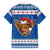 Scotland Christmas Family Matching Off The Shoulder Long Sleeve Dress and Hawaiian Shirt Mooey Xmas Highland Cow LT05 - Wonder Print Shop