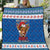 Scotland Christmas Quilt Mooey Xmas Highland Cow LT05 - Wonder Print Shop