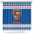 Scotland Christmas Shower Curtain Mooey Xmas Highland Cow