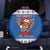 Scotland Christmas Spare Tire Cover Mooey Xmas Highland Cow