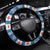 Scotland Christmas Steering Wheel Cover Mooey Xmas Highland Cow