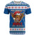 Scotland Christmas T Shirt Mooey Xmas Highland Cow