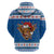 Scotland Christmas Zip Hoodie Mooey Xmas Highland Cow