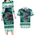 Iceland Christmas Couples Matching Long Sleeve Bodycon Dress and Hawaiian Shirt Icelandic Folklore Evil Mother Gryla LT05 - Wonder Print Shop