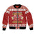 Poland Christmas Bomber Jacket All I Want For Xmas Is Kielbasa LT05 - Wonder Print Shop