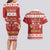 Poland Christmas Couples Matching Long Sleeve Bodycon Dress and Hawaiian Shirt All I Want For Xmas Is Kielbasa LT05 - Wonder Print Shop