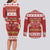 Poland Christmas Couples Matching Long Sleeve Bodycon Dress and Long Sleeve Button Shirt All I Want For Xmas Is Kielbasa LT05 - Wonder Print Shop