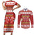 Poland Christmas Couples Matching Short Sleeve Bodycon Dress and Long Sleeve Button Shirt All I Want For Xmas Is Kielbasa LT05 - Wonder Print Shop