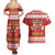 Poland Christmas Couples Matching Summer Maxi Dress and Hawaiian Shirt All I Want For Xmas Is Kielbasa LT05 - Wonder Print Shop