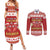 Poland Christmas Couples Matching Summer Maxi Dress and Long Sleeve Button Shirt All I Want For Xmas Is Kielbasa LT05 - Wonder Print Shop