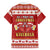 Poland Christmas Family Matching Long Sleeve Bodycon Dress and Hawaiian Shirt All I Want For Xmas Is Kielbasa LT05 - Wonder Print Shop