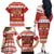 Poland Christmas Family Matching Off The Shoulder Long Sleeve Dress and Hawaiian Shirt All I Want For Xmas Is Kielbasa LT05 - Wonder Print Shop