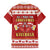 Poland Christmas Family Matching Off The Shoulder Long Sleeve Dress and Hawaiian Shirt All I Want For Xmas Is Kielbasa LT05 - Wonder Print Shop