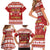 Poland Christmas Family Matching Short Sleeve Bodycon Dress and Hawaiian Shirt All I Want For Xmas Is Kielbasa LT05 - Wonder Print Shop