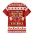 Poland Christmas Family Matching Short Sleeve Bodycon Dress and Hawaiian Shirt All I Want For Xmas Is Kielbasa LT05 - Wonder Print Shop