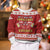 Poland Christmas Kid Ugly Christmas Sweater All I Want For Xmas Is Kielbasa LT05 - Wonder Print Shop