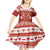 Poland Christmas Kid Short Sleeve Dress All I Want For Xmas Is Kielbasa LT05 - Wonder Print Shop