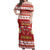 Poland Christmas Off Shoulder Maxi Dress All I Want For Xmas Is Kielbasa LT05 - Wonder Print Shop