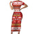 Poland Christmas Short Sleeve Bodycon Dress All I Want For Xmas Is Kielbasa LT05 - Wonder Print Shop