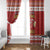 Poland Christmas Window Curtain All I Want For Xmas Is Kielbasa LT05 - Wonder Print Shop