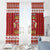 Poland Christmas Window Curtain All I Want For Xmas Is Kielbasa LT05 - Wonder Print Shop