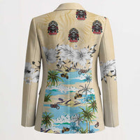 Indian Legendary Motorcycle Blazer Tropical Style - Wonder Print Shop