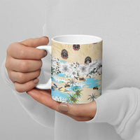Indian Legendary Motorcycle Ceramic Mug Tropical Style - Wonder Print Shop