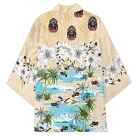 Indian Legendary Motorcycle Kimono Tropical Style - Wonder Print Shop