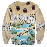 Indian Legendary Motorcycle Sweatshirt Tropical Style - Wonder Print Shop